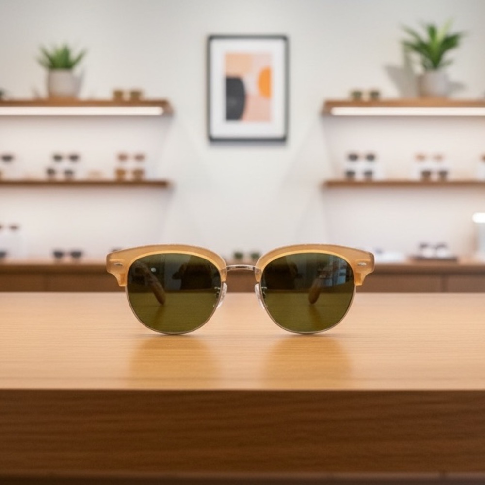 Authentic Oliver Peoples Cary Grant 2 Tortoiseshell Sunglasses Spring Polarized